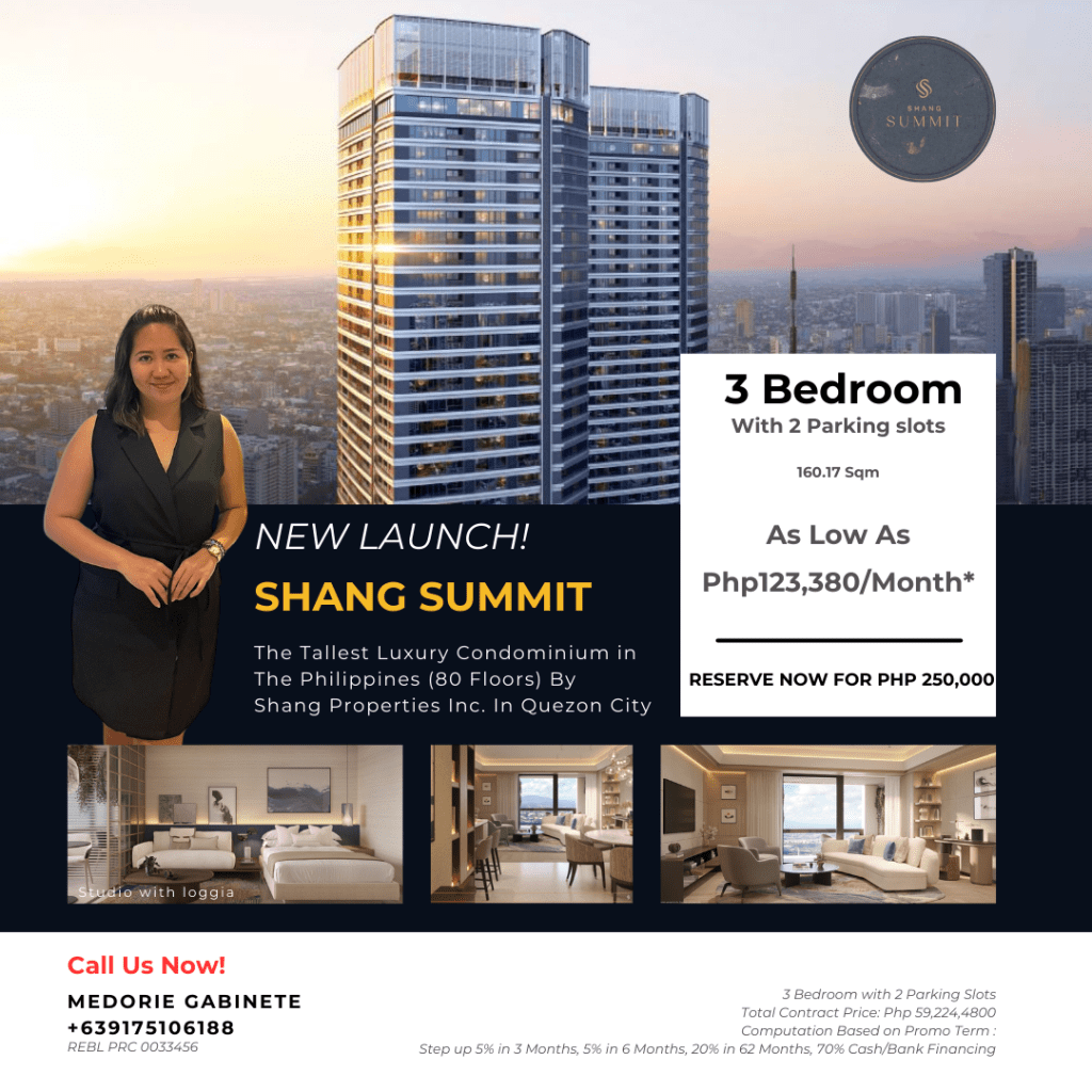 3 bedroom; penthouse